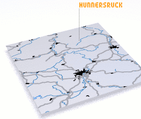 3d view of Hunnersrück