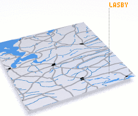 3d view of Låsby