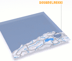 3d view of Douar el Mekki