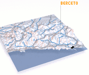 3d view of Berceto