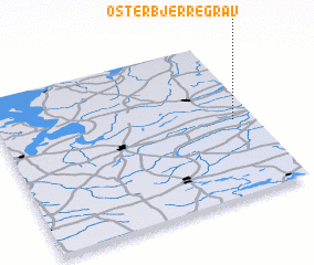 3d view of Øster Bjerregrav