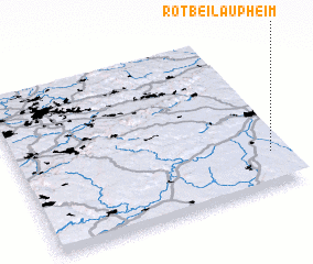 3d view of Rot bei Laupheim