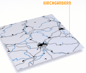 3d view of Kirchgandern