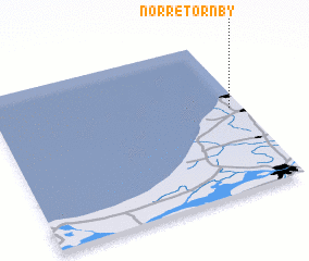 3d view of Nørre Tornby