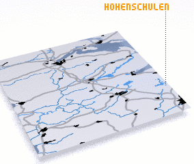 3d view of Hohenschulen