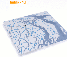 3d view of Narakhāli