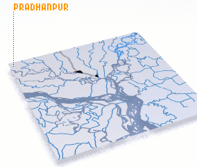 3d view of Pradhānpur