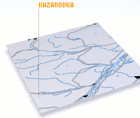 3d view of Kazanovka