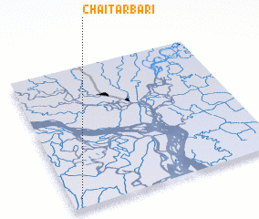 3d view of Chaitarbāri