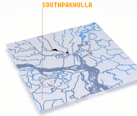 3d view of South Pākhulla