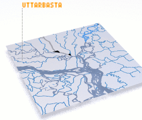 3d view of Uttar Bāsta
