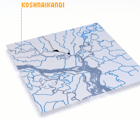 3d view of Koshnāikāndi