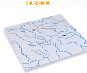 3d view of Sālgrāmpur