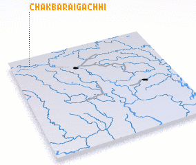 3d view of Chak Baraigāchhi