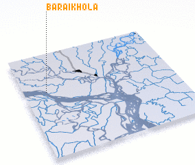 3d view of Bāraikhola