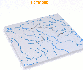 3d view of Latifpur