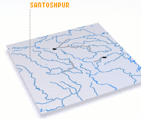 3d view of Santoshpur