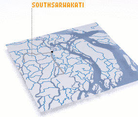 3d view of South Sārwākāti