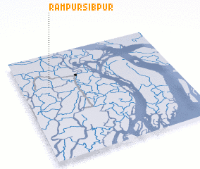 3d view of Rāmpur Sibpur