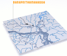3d view of Bara Prithwinawādda