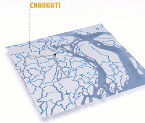 3d view of Chaukāti