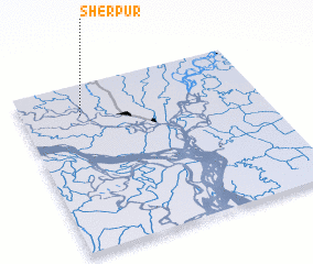 3d view of Sherpur