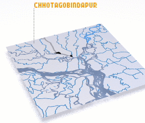 3d view of Chhota Gobindapur