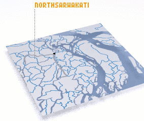 3d view of North Sārwākāti