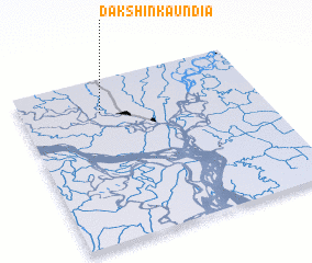 3d view of Dakshin Kāundia