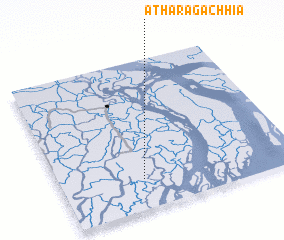 3d view of Āthāra Gāchhia