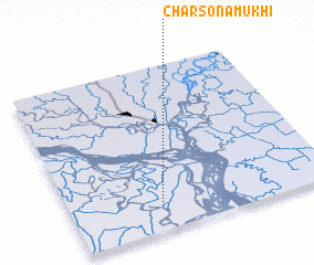 3d view of Char Sonāmukhi