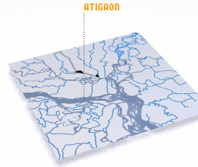 3d view of Ātigaon