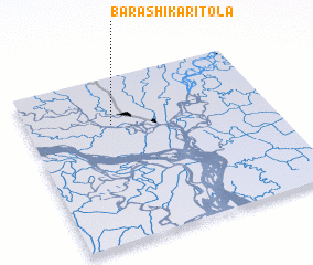 3d view of Bara Shikāritola