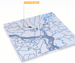 3d view of Āhādipur