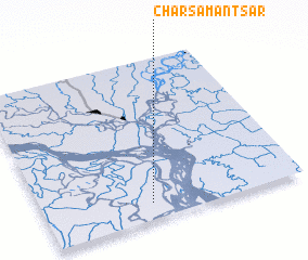 3d view of Char Sāmantsār