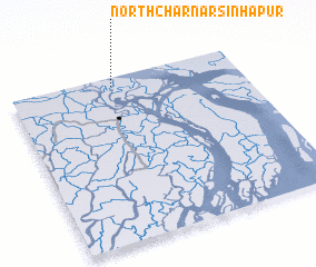 3d view of North Char Narsinhapur