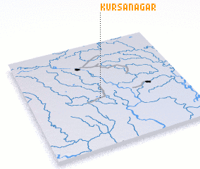 3d view of Kursānagar