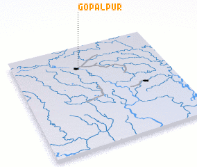 3d view of Gopālpur