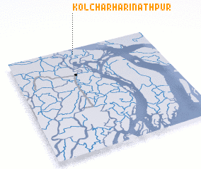 3d view of Kolchar Harināthpur