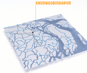 3d view of Khuna Gobindapur