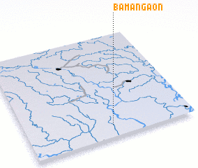 3d view of Bāmangaon