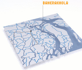 3d view of Baherākhola