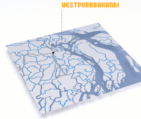 3d view of West Purbba Kāndi