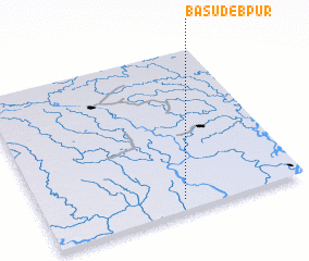 3d view of Bāsudebpur