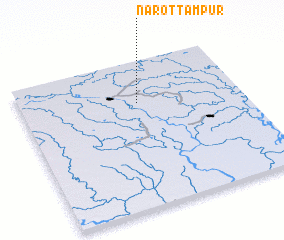 3d view of Narottampur