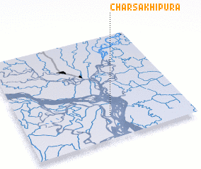 3d view of Char Sakhipura