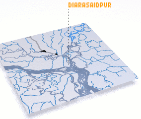 3d view of Diāra Saidpur