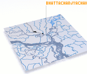 3d view of Bhattāchārjya Chak