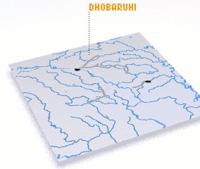 3d view of Dhobāruhi