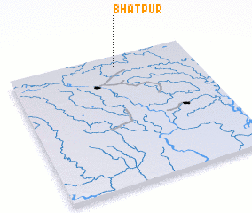 3d view of Bhatpur
